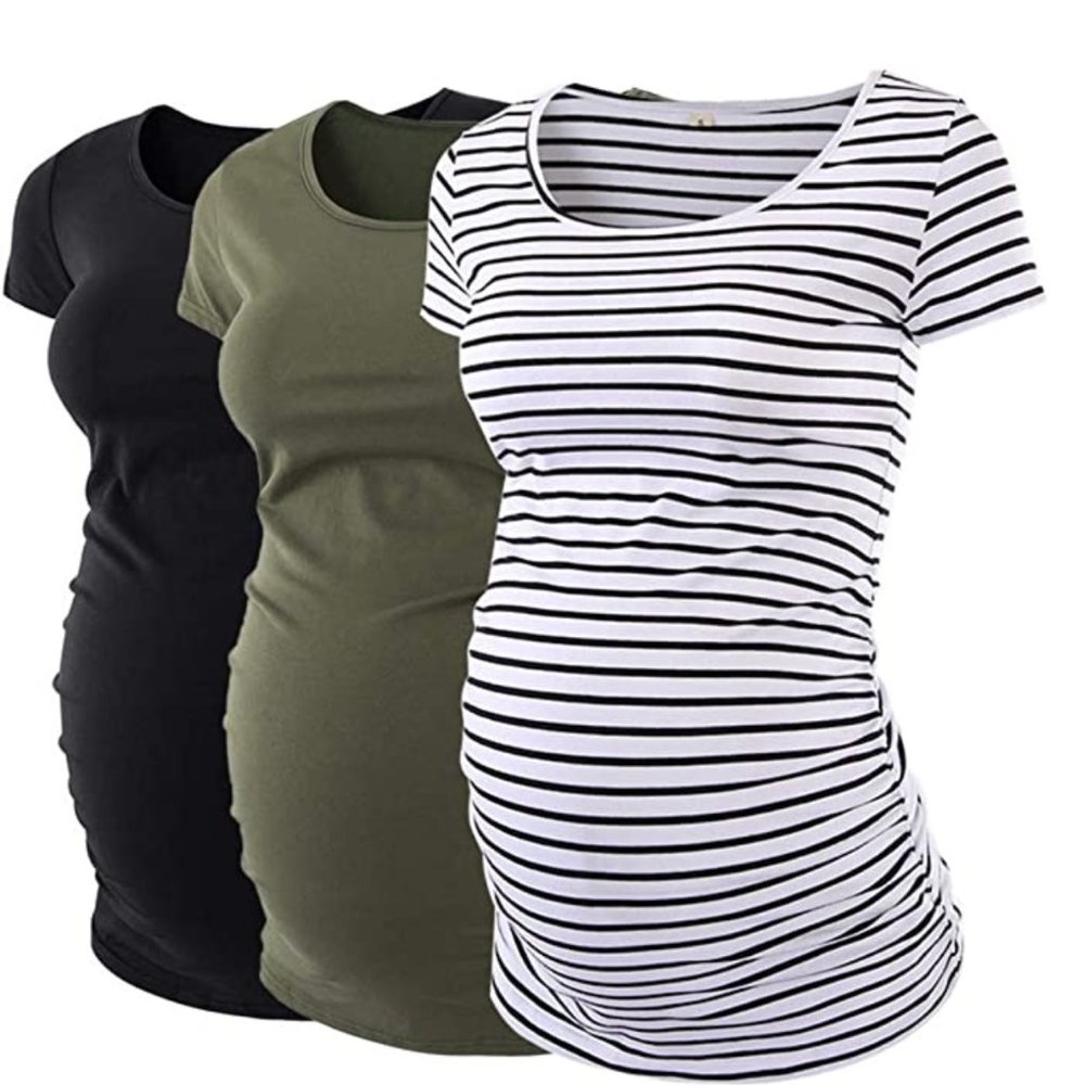 Liu & Qu Maternity T Shirt 3 Pack